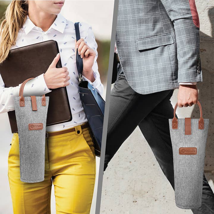 OPUX - Wholesale Wine tote - 1 Bottle Classic Wine Carrier Bag29