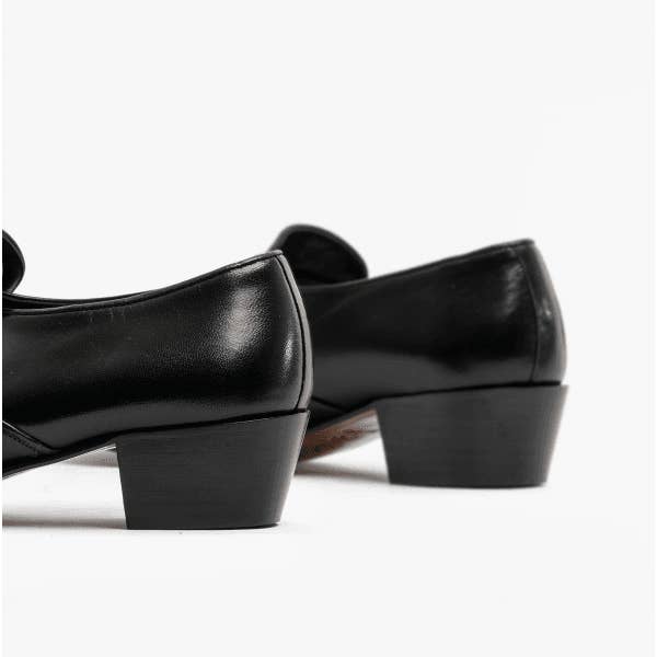 Club Cubano – Sapatos Oxford - Homem por atacado – Sapatos de Salto Cubano em Pele Lisa para Homem Club Cubano BILBAO Pretos4