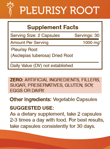 Secrets Of The Tribe - Wholesale Oral Supplement/Vitamin - Pleurisy Root Capsules1