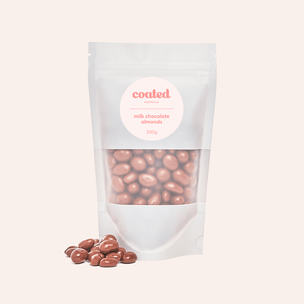 Coated Australia - Wholesale Chocolate-covered sweets - Milk Chocolate Almonds1