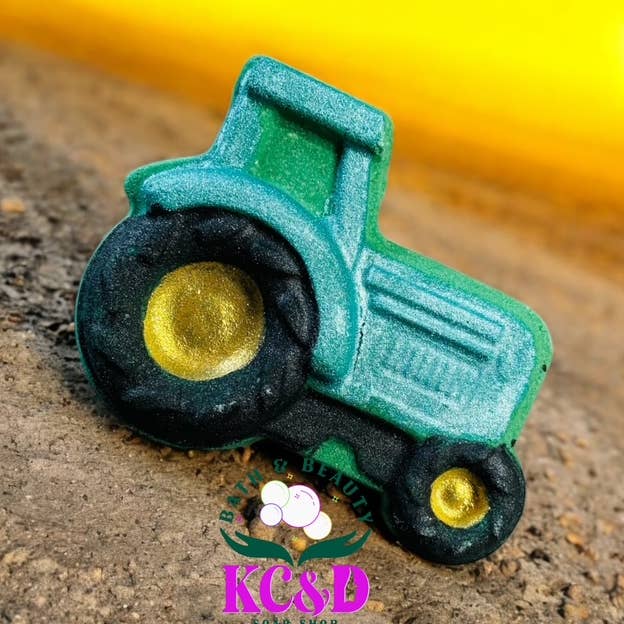 Bath Bomb/Fizz: Tractor for wholesale by KC&D Soap Shop