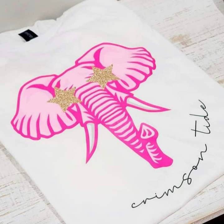 Pink Elephant Bougie for wholesale by Cypress Slough Outfitters