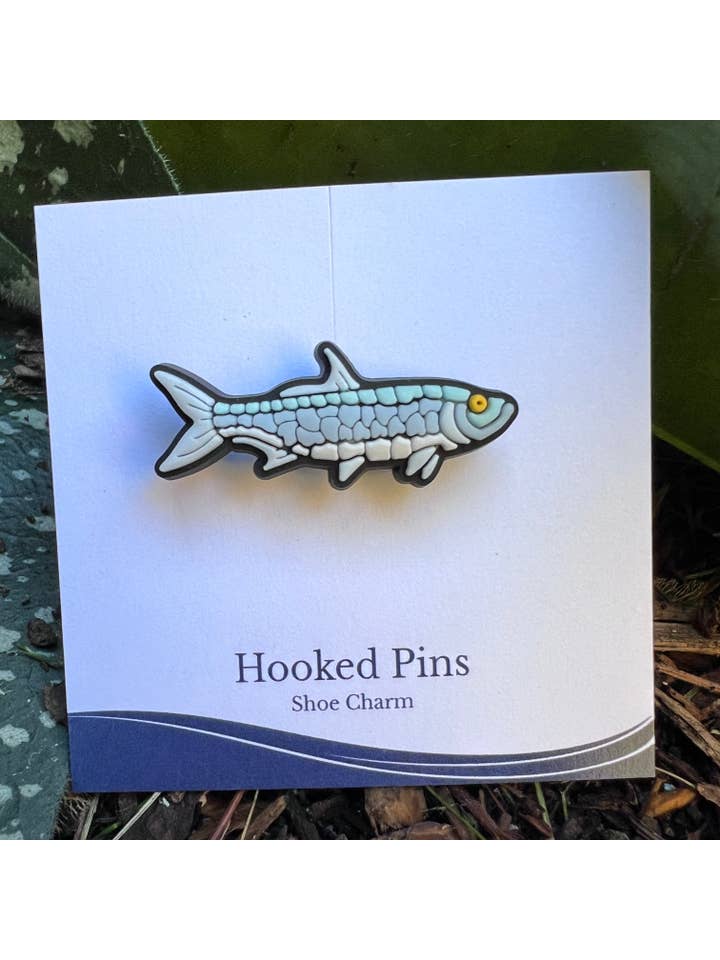 Hooked Pins - Wholesale Shoe Accessories - Shoe Charm - Tarpon
