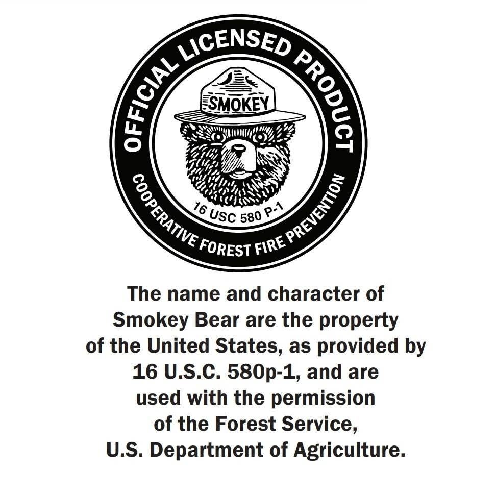 The Nostalgia Company - Wholesale Keychain - Unisex - Smokey Bear Keychain | Officially Licensed Smokey Bear Gift6