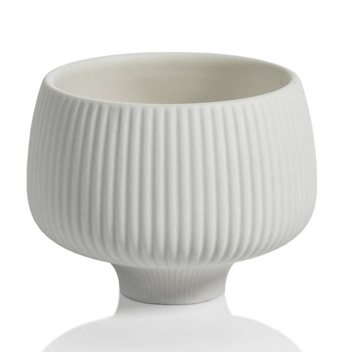 Bol à condiments strié pour la vente par Zodax