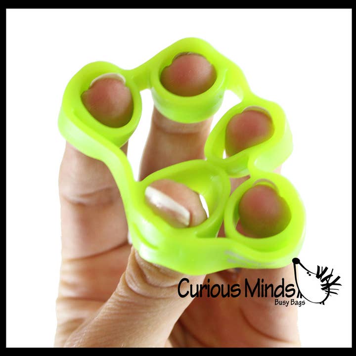 Curious Minds Toys - Wholesale Fidget Toy - Kids - 1 Stretchy Finger Fidget - Hand and Finger Strengthening Exe1