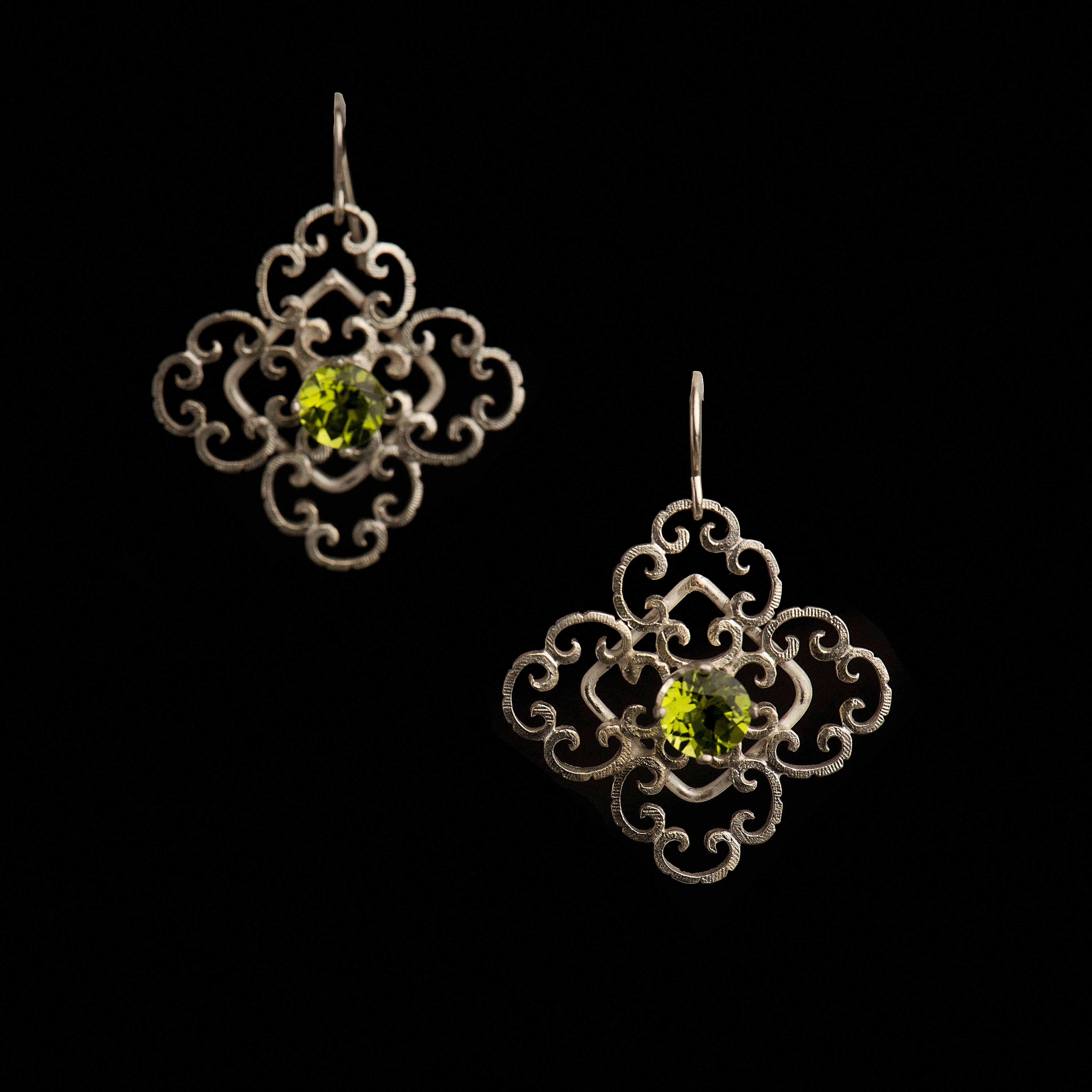 Liv & Lov - Wholesale Dangle Earrings - Ischia Earrings in Sterling Silver 2