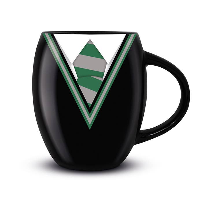 Mimi Imports - Harry Potter - Venta al por mayor Taza - Harry Potter Slytherin - Taza ovalada grande (15 oz), paquete de 3