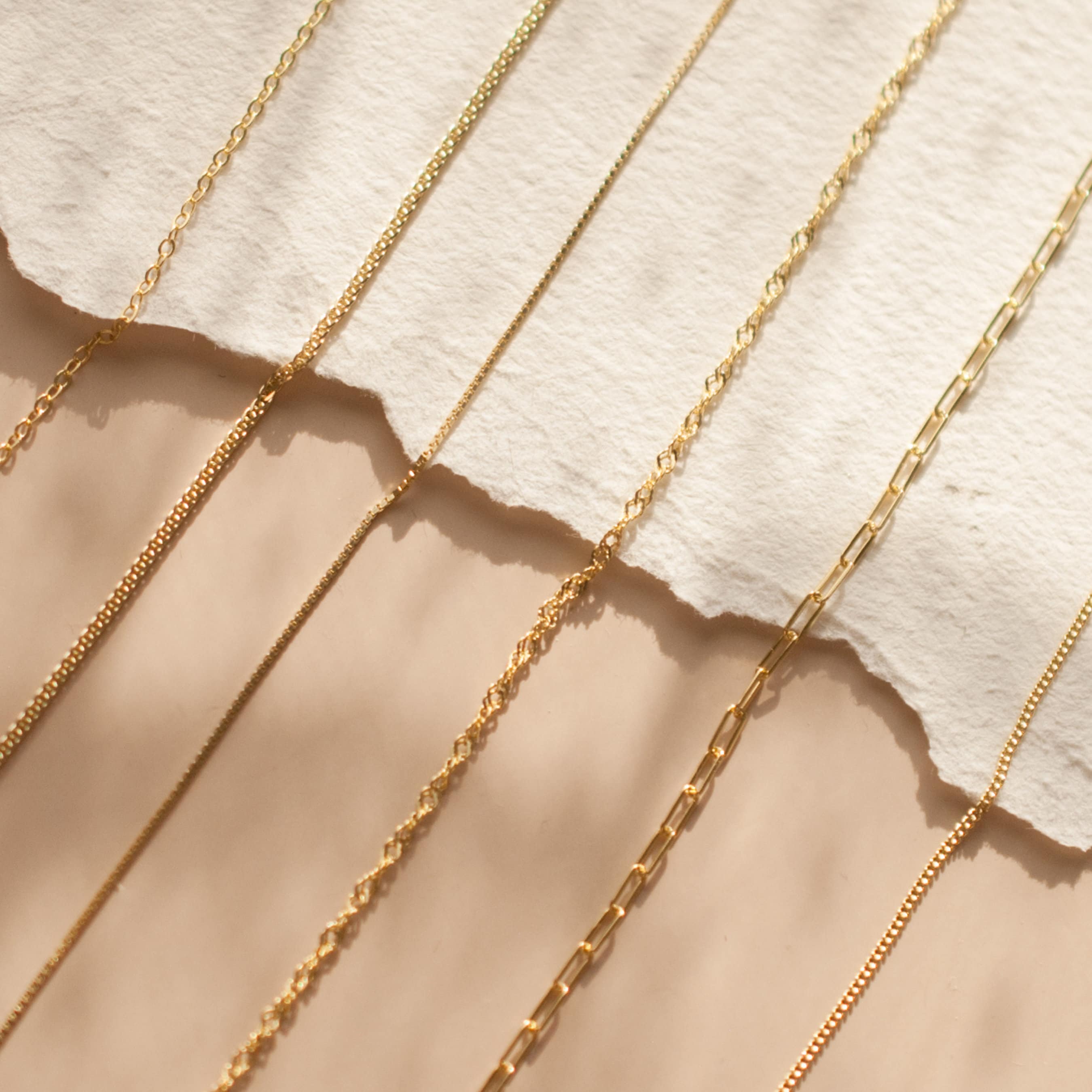 Rossie Jewellery - Wholesale Link & Chain Necklace - Gold Filled, Silver, Gold Vermeil Chain Necklace1