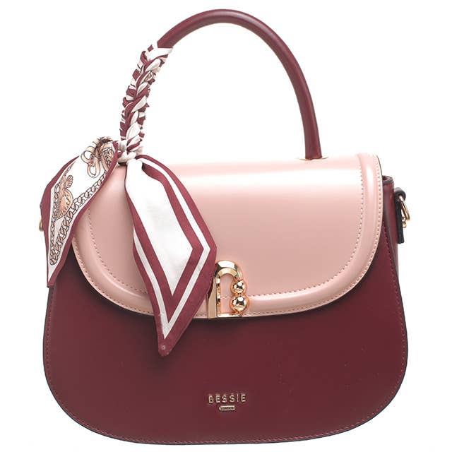 Bessie London - Vendita all'ingrosso Borsa con manico - Donna - BORSA A TRACOLLA CON PATTA E MANICO SUPERIORE URBAN SCARF9