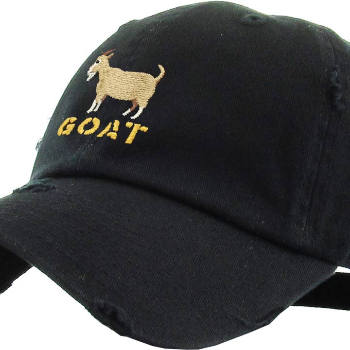 KBETHOS - Wholesale Baseball Cap - Unisex - G.O.A.T. Vintage Dad Hat2