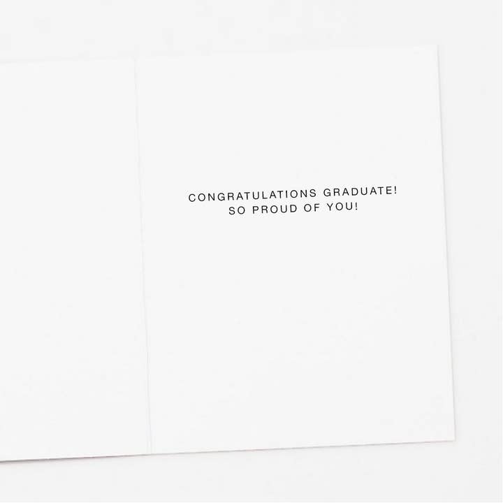 Apartment 2 Cards - Wholesale Graduation Card - Girl Should Be Quote Graduation Card