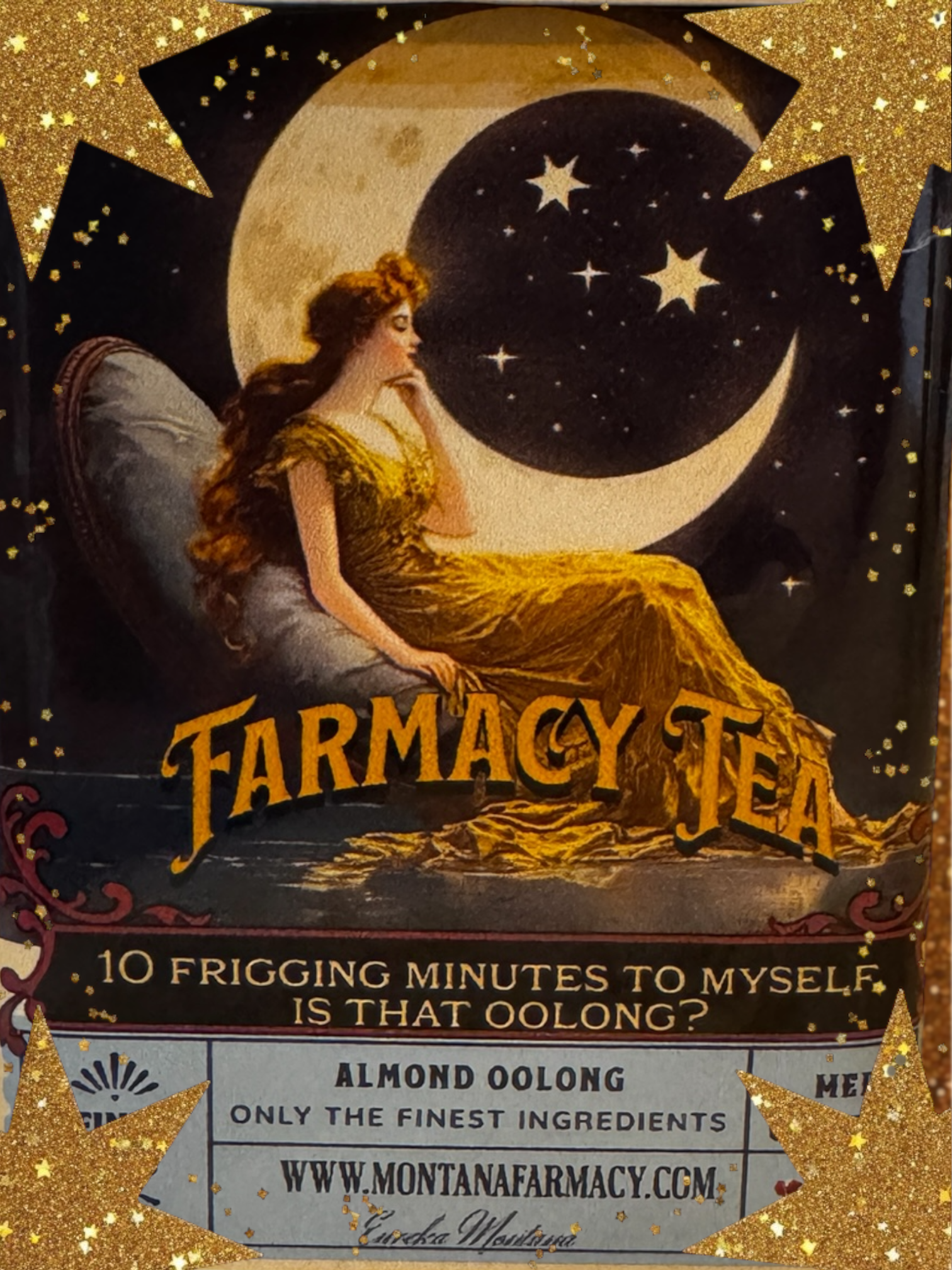 Montana Farmacy - Venta al por mayor Tés a granel - 10 malditos minutos para mí, ¿es eso Oolong? Té de almendra1