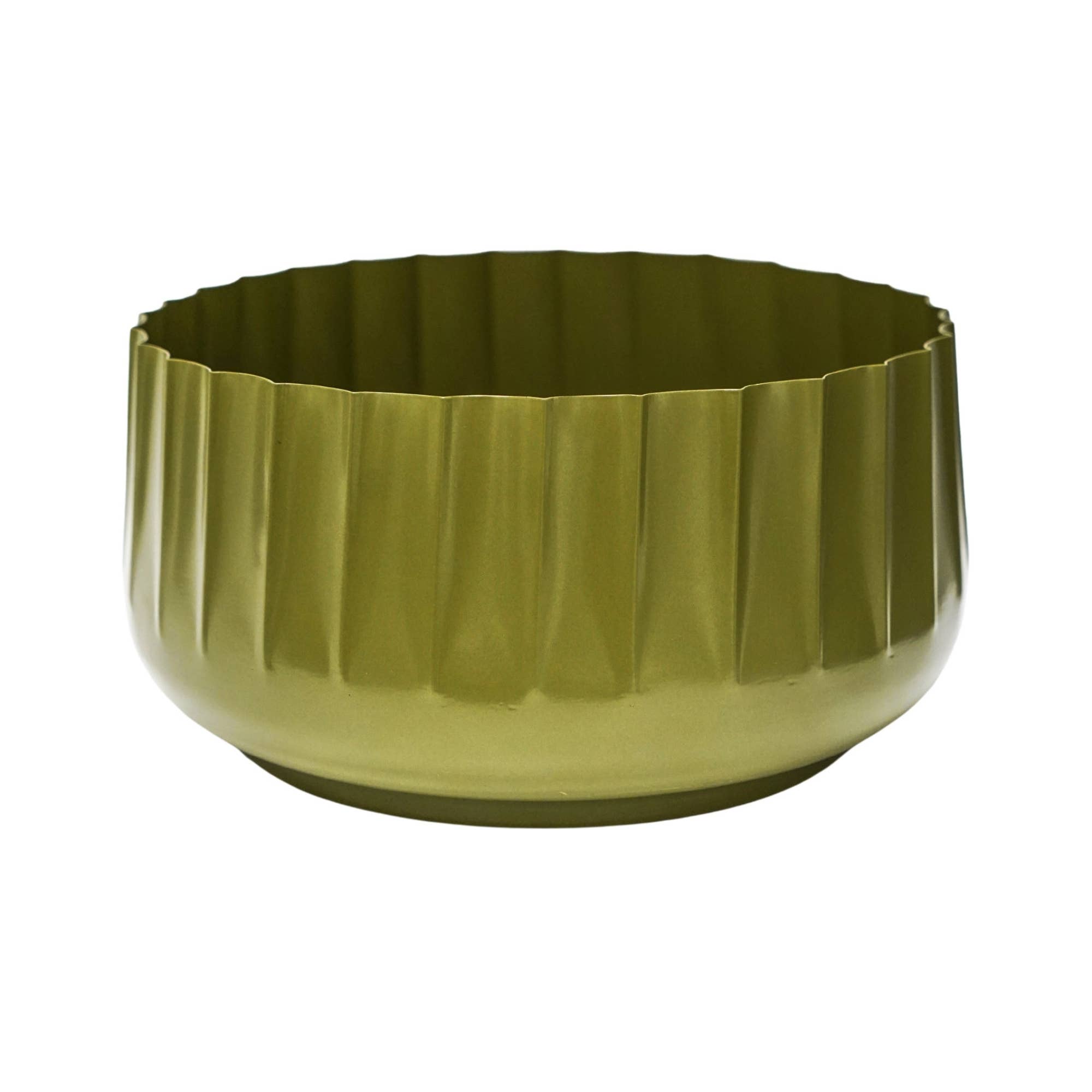 Ivyline – wholesale Plant pot – Hudson Corrugated Bowl Planter4