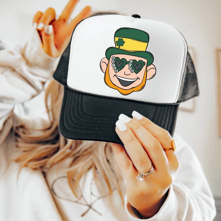 on the Bayou - Wholesale Trucker Hat - Women's - notre dame inspired mascot trucker hat0