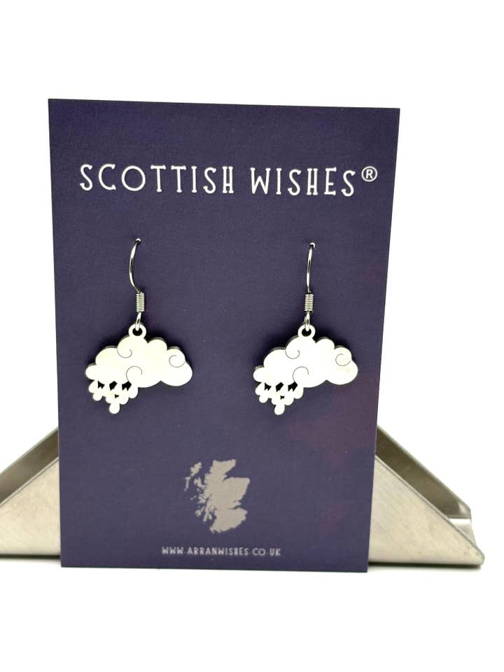 Pendientes Lluvia Escocesa para venta al por mayor de Arran Wishes