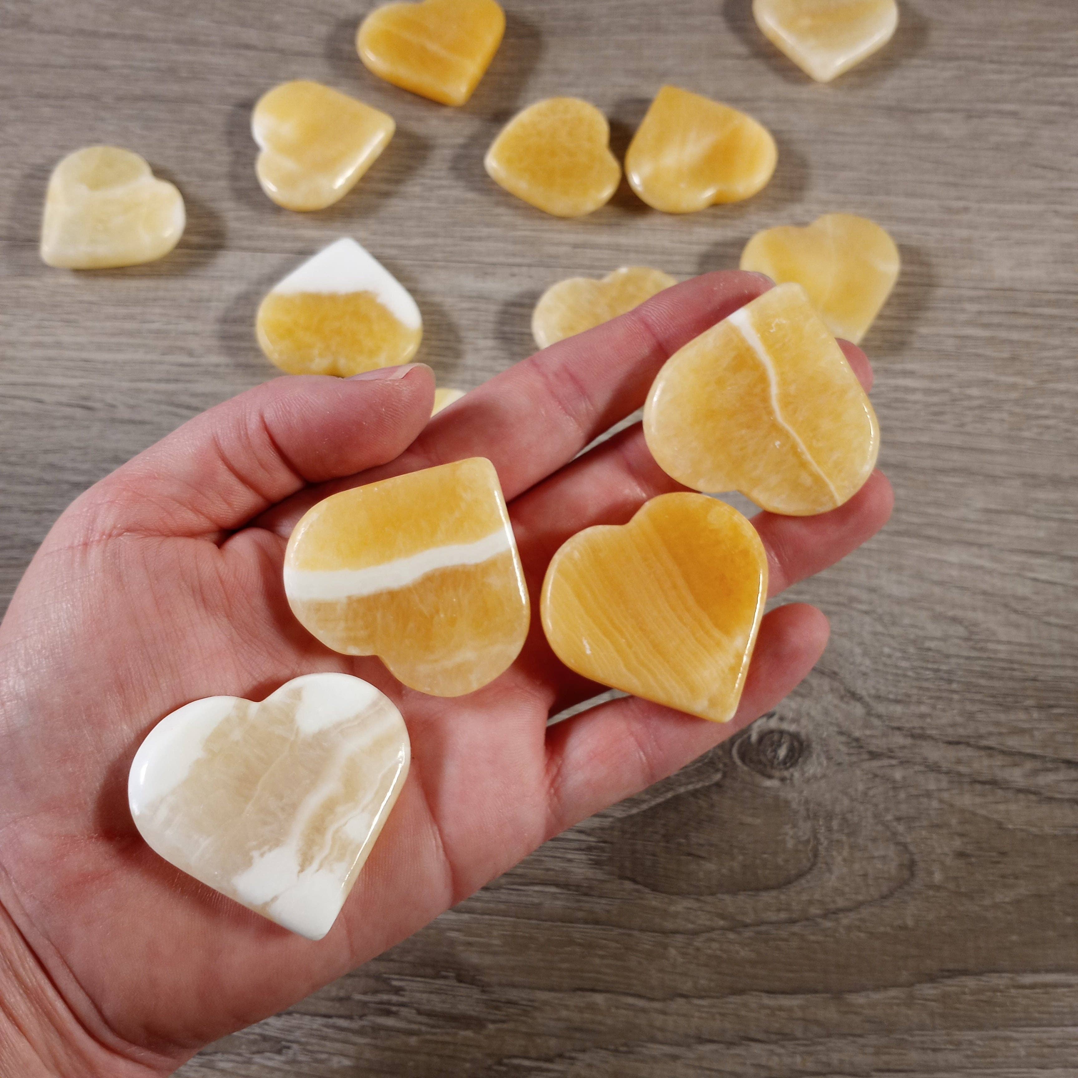 Keystone Crystals - Wholesale Spiritual stone/crystal - Heart-Shaped Gemstone Worry Stones – for Gift Shops2