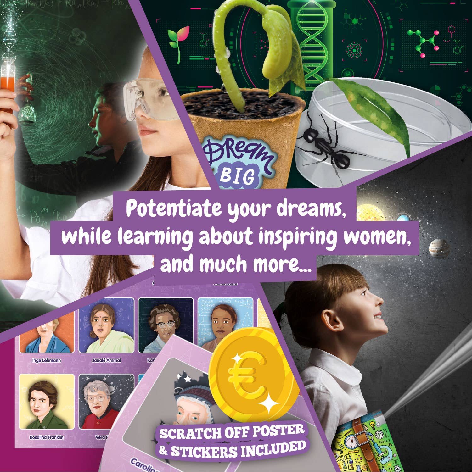 Science4you - Vente Lot de jouets – enfant - Wonder Women in Science - Jouet pour enfants (en 7 langues)5