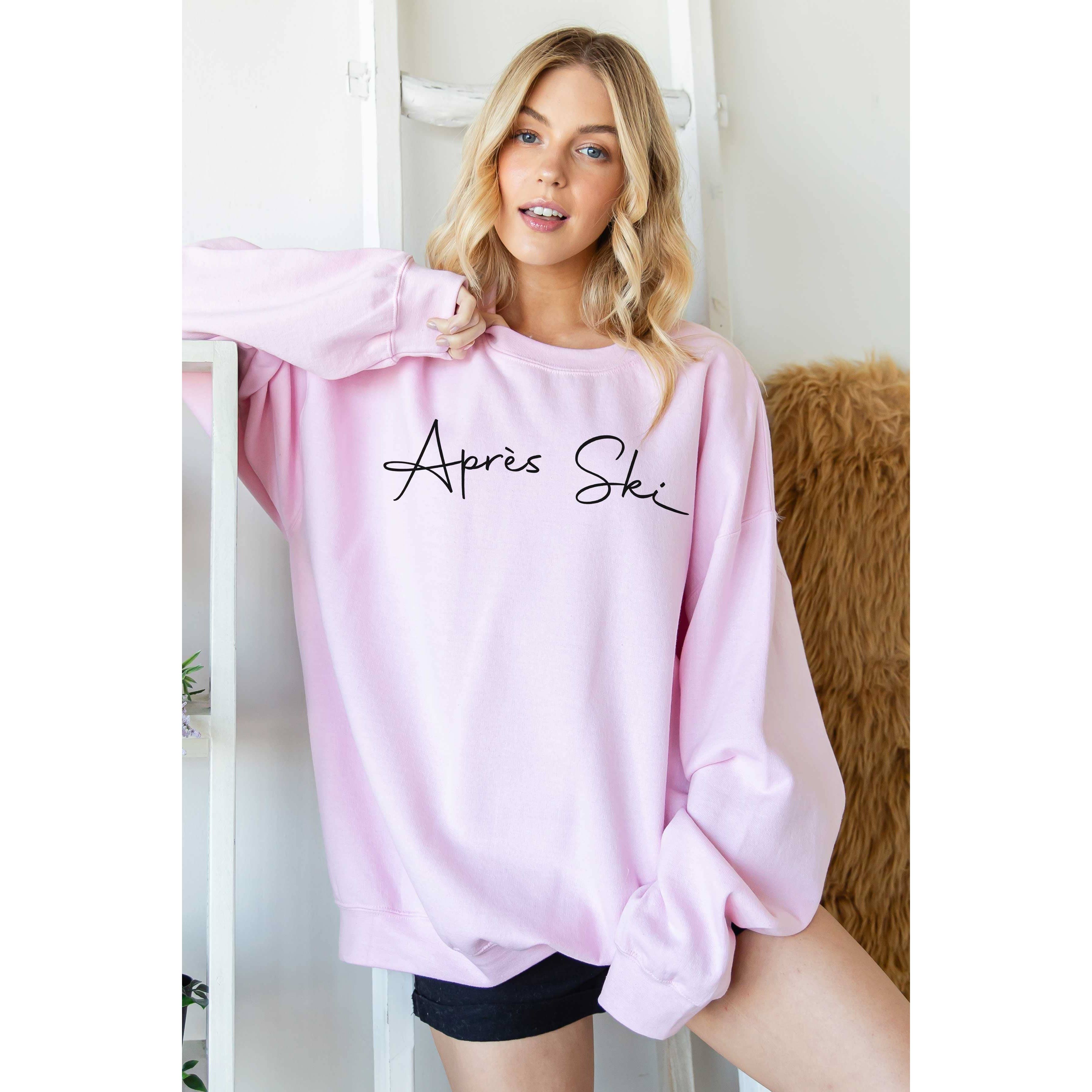 BLUME & CO. - Wholesale Graphic Sweatshirt - Women's - APRES SKI Oversized Graphic Sweatshirt3