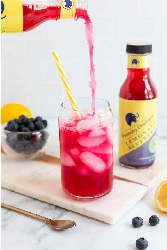 Paunchy Elephant - Wholesale Fruit Juice - Organic Lemonade - Blueberry2