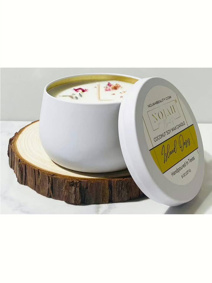 Island Oasis Candle for wholesale by Nojah Beauty® LLC