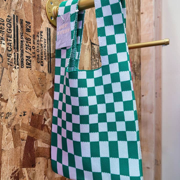 Vanilla – Großhandel Tragetasche – Damen – Karierte Tasche