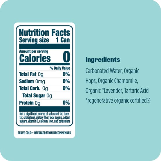 BrightLeaf Tea (formerly Hoptonic Tea) - Wholesale Sparkling Water - Sparkling Chamomile Herbal Tea1