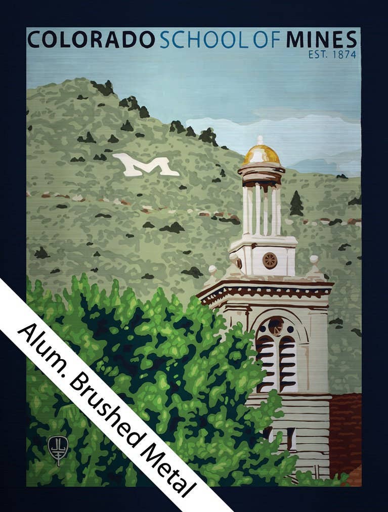 The Bungalow Craft - Wholesale Art Print - Colorado School Of Mines (CSM)4