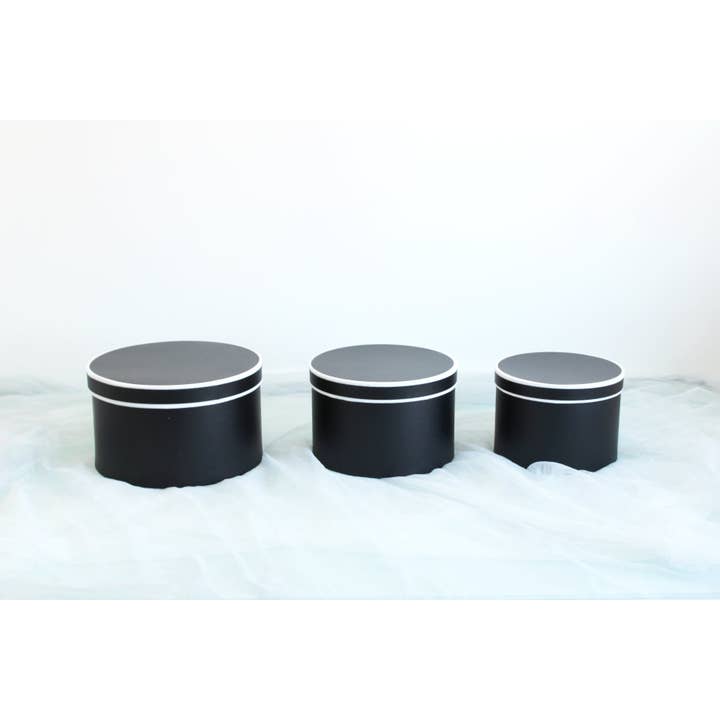 Elegant Design Supply - Wholesale Gift Box - French Inspired Round Flower Box
