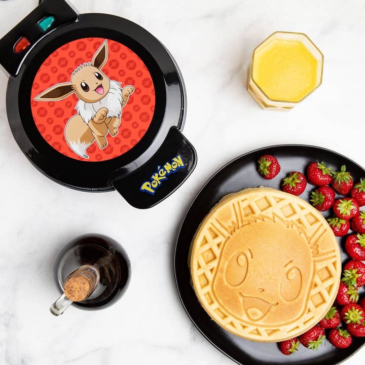 Uncanny Brands Pokémon Eevee Waffle Maker for wholesale by Uncanny Brands