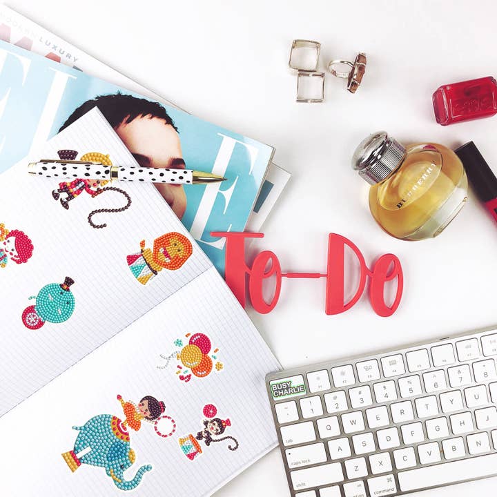 Busy Charlie LLC - Wholesale DIY Craft Kit - Kids - 5D Diamond Painting Kit for Kids - Circus Night2