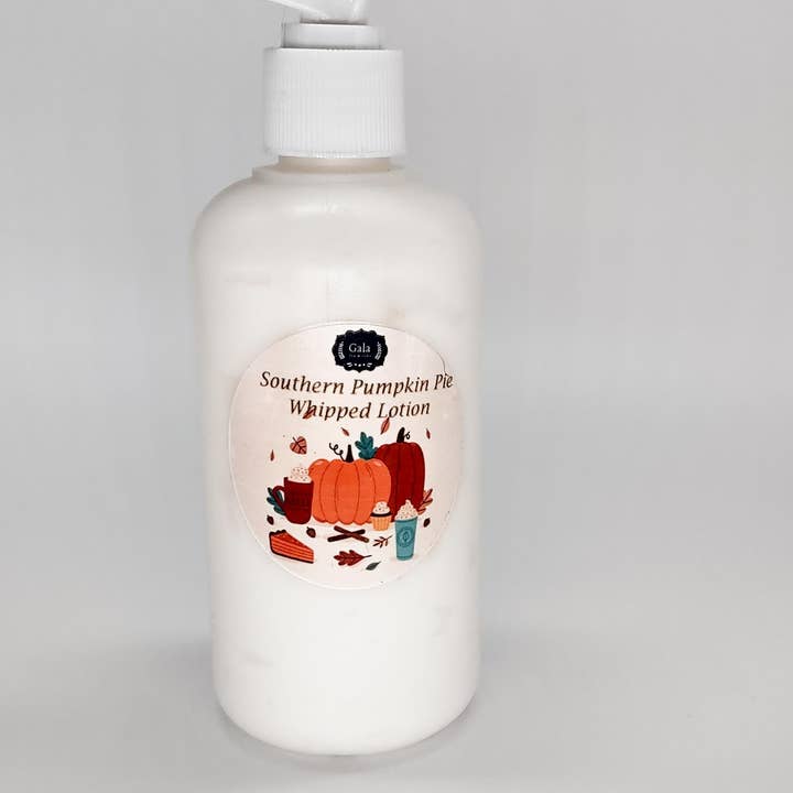 Southern Pumpkin Pie Whipped Lotion for wholesale by Gala Tea and Gifts
