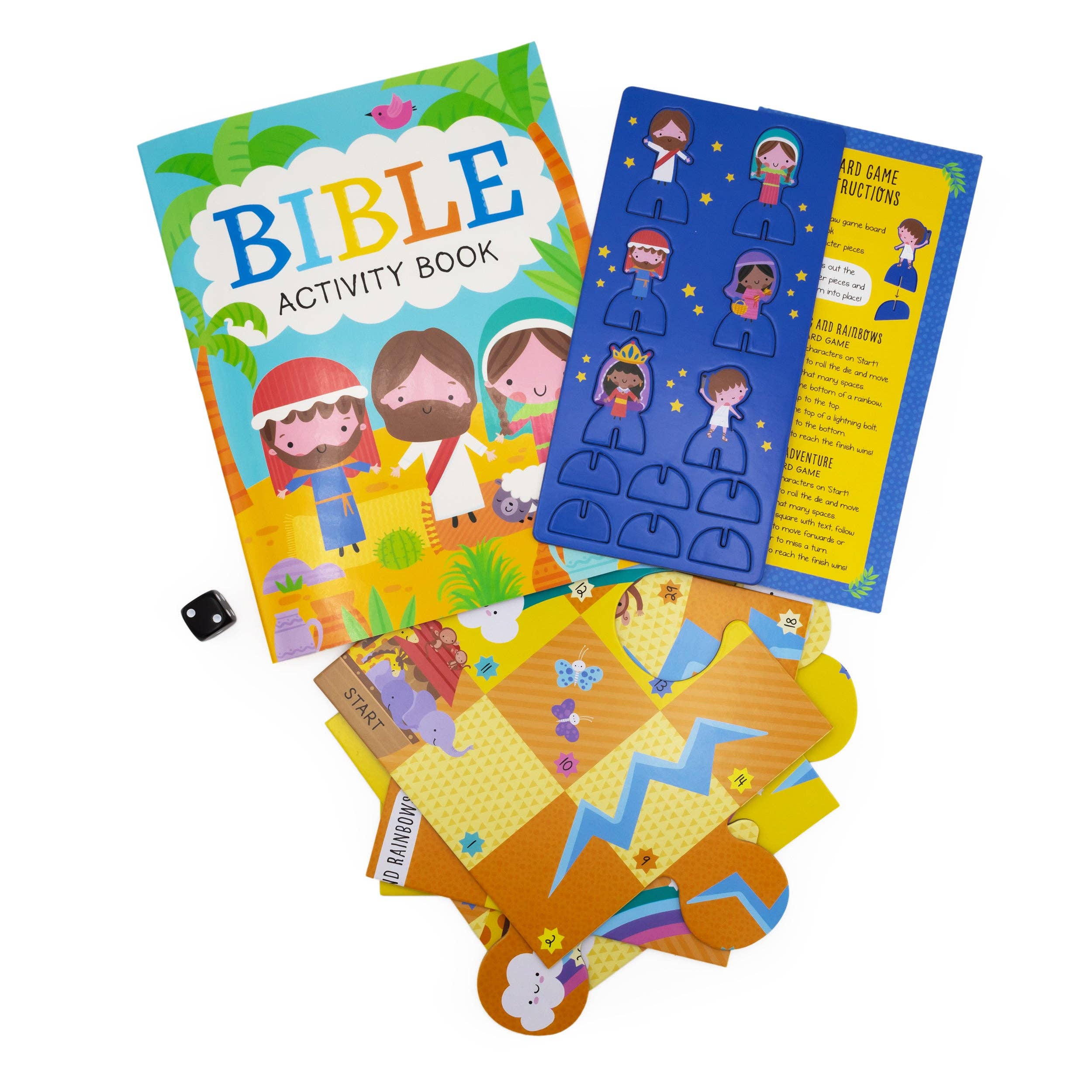 Robert Frederick Ltd - Wholesale Board Game - Bible Board Game Set - Includes 2 Games and Activity Book1