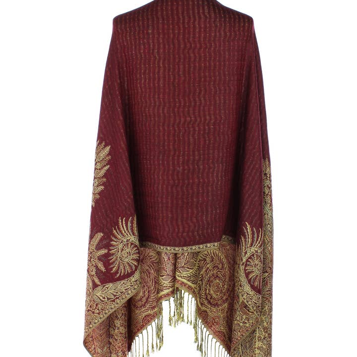 Original USA - Wholesale Scarf - Women's - Pashmina Floral27