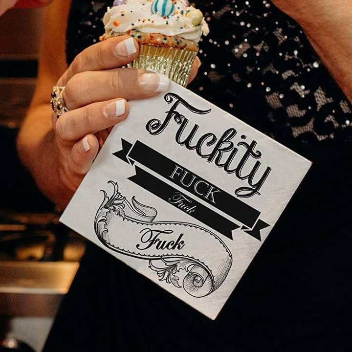 Pelz Brands - Wholesale Disposable Napkin - Twisted Wares Funny Cocktail Napkins – F’CKITY F’CK Pack1