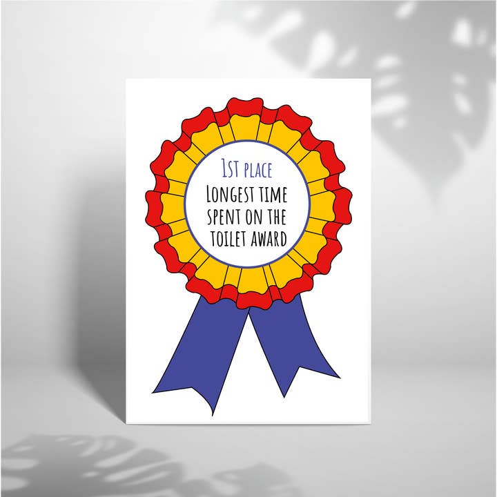 Toalett Award 5x7 fars dagskort för wholesale av Laura Lonsdale