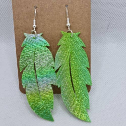 Fabu Couture - Wholesale Dangle earrings - Feather Earrings2
