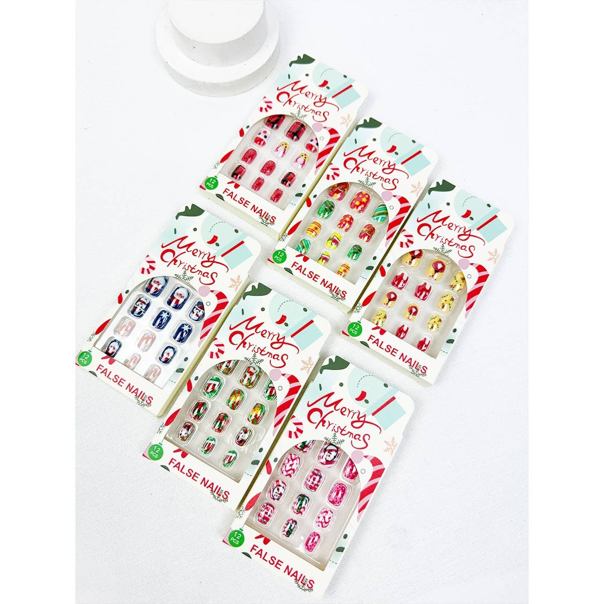 MÉLANGER LA COULEUR Ongles à Presser Fantaisie Thème de Noël en vente sur Faire3