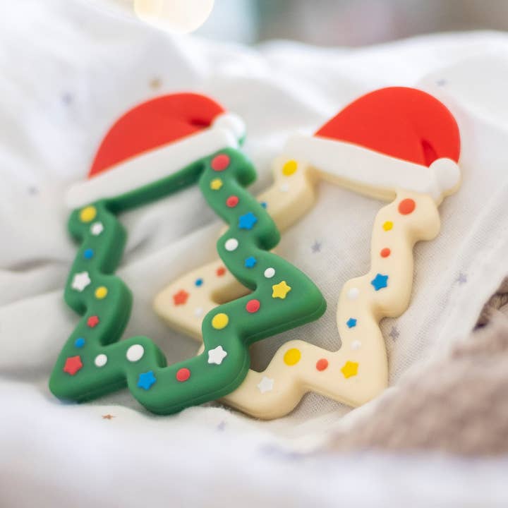 Christmas Tree Teething Toy for wholesale by Lily & Posie Trading