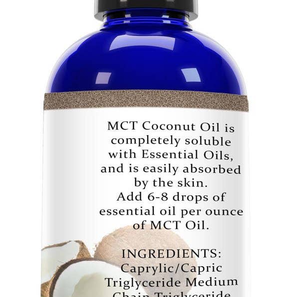 Creation Farm Inc - Wholesale Bath/Body Oil - Fractionated Coconut Oil - MCT OIL from Coconut - Aceite de coco fraccionado, MCT -8 OZ- 100% Pure2