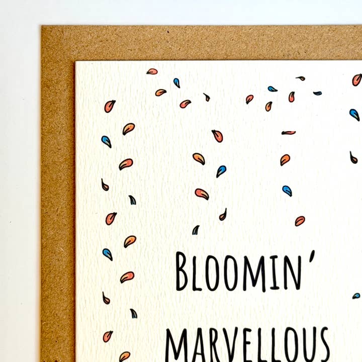 Blomstrande Underbar Kort | Blommigt Morsdagskort för wholesale av Puntastic & Ho