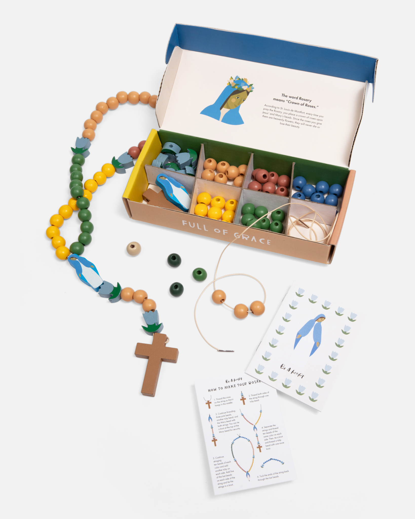 Be A Heart - Vente Kit de fabrication de bijoux – enfant - Kits de chapelet2