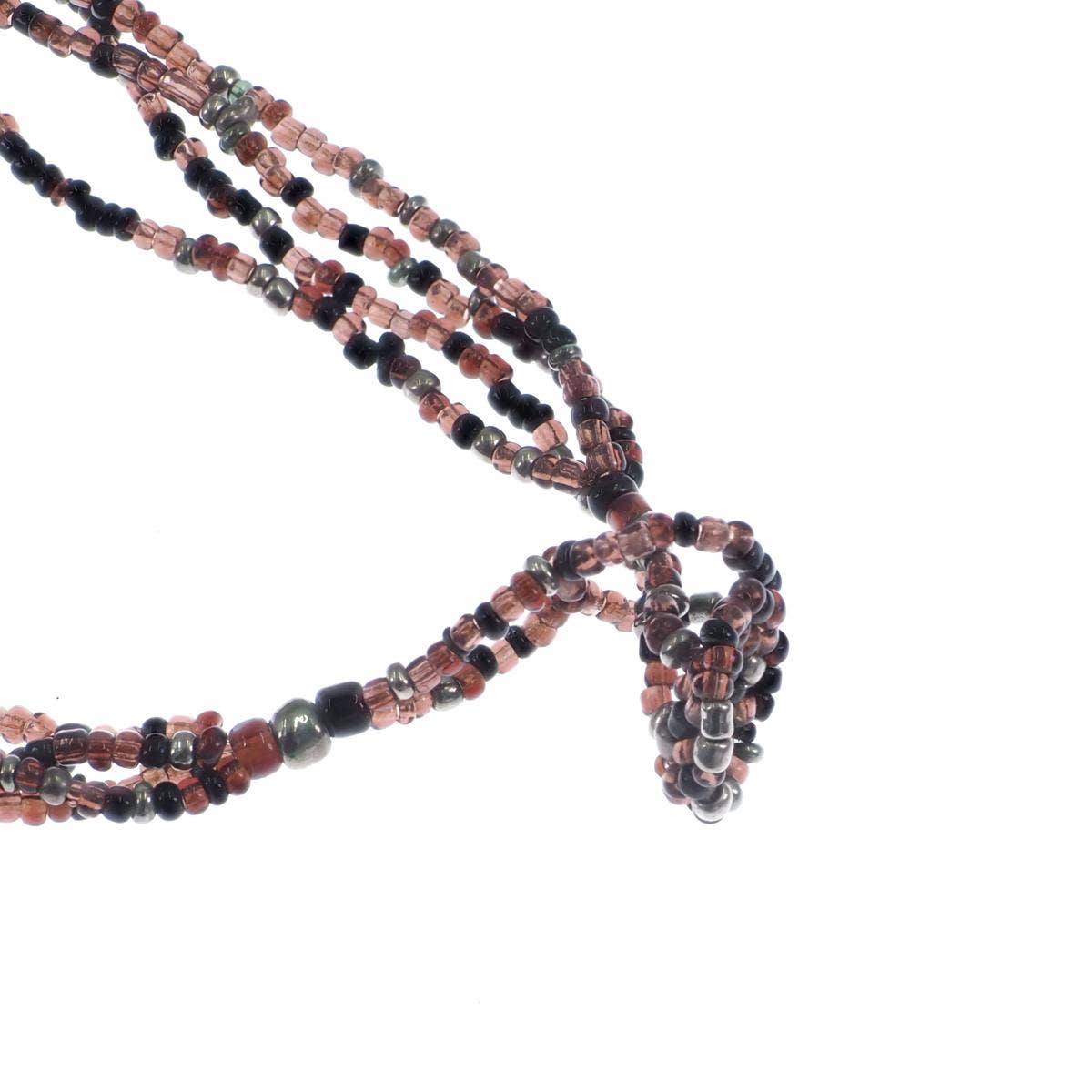 FifiRose – Großhandel Perlenkette – Farbe wählen, 22" böhmische bunte gemischte Glasperlen-Strang-Halskette5