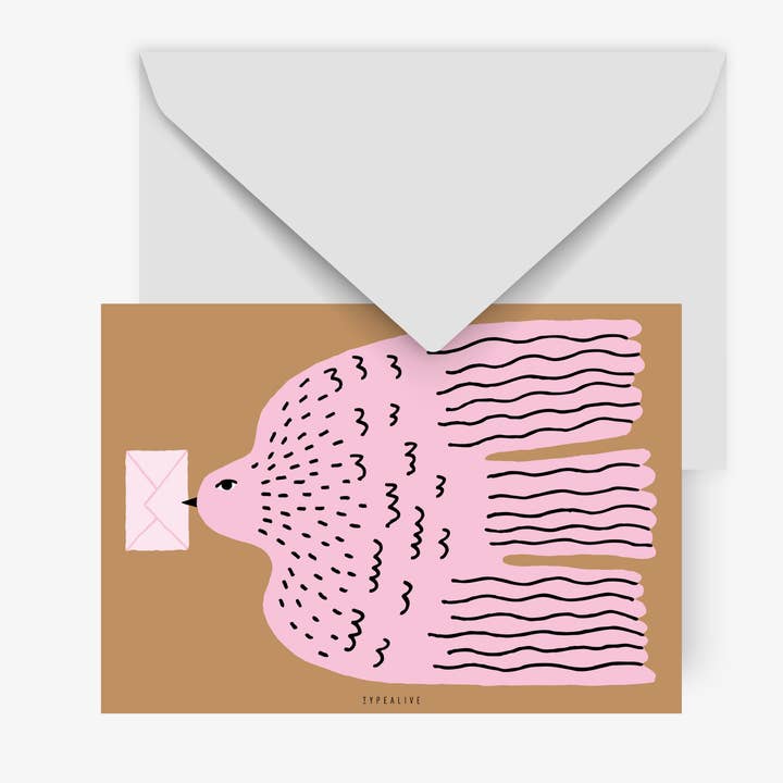 Postcard/Letterbird for wholesale by typealive