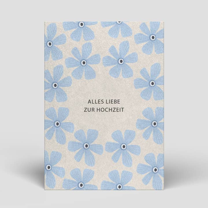 Postcard - Wedding - Flowers - No. 99 for wholesale by Naturbedacht