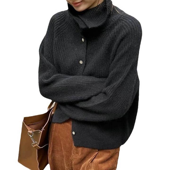 Marayn - Wholesale Cardigan - Women's - Vintage Knit Cardigan Chic Cozy European Style5