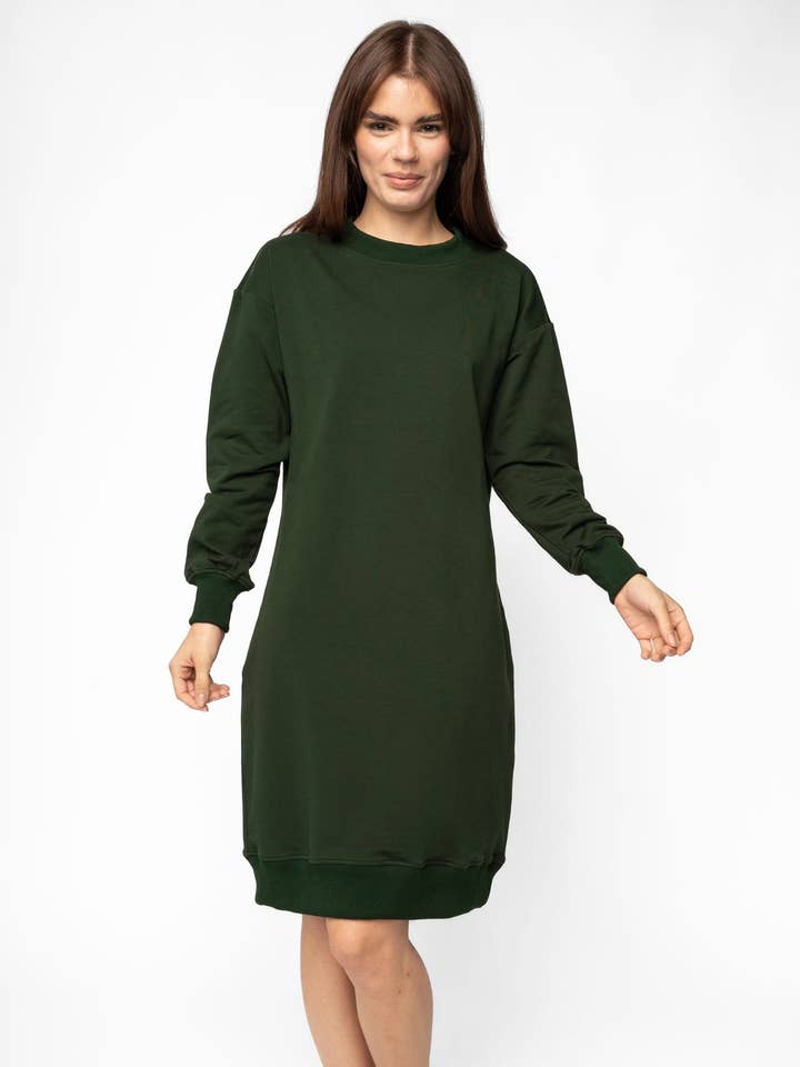 Recollection Brand - Vendita all'ingrosso Vestito - Donna - Abito felpa oversize21