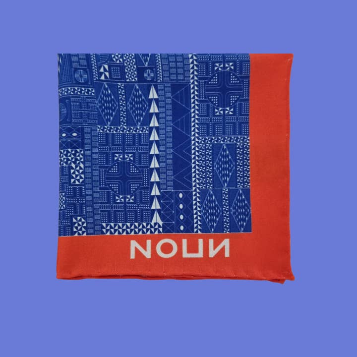 Noun - Wholesale Pouch - Women's - Pouch 100% silk twill multicoloured Iki 25x25 cm2