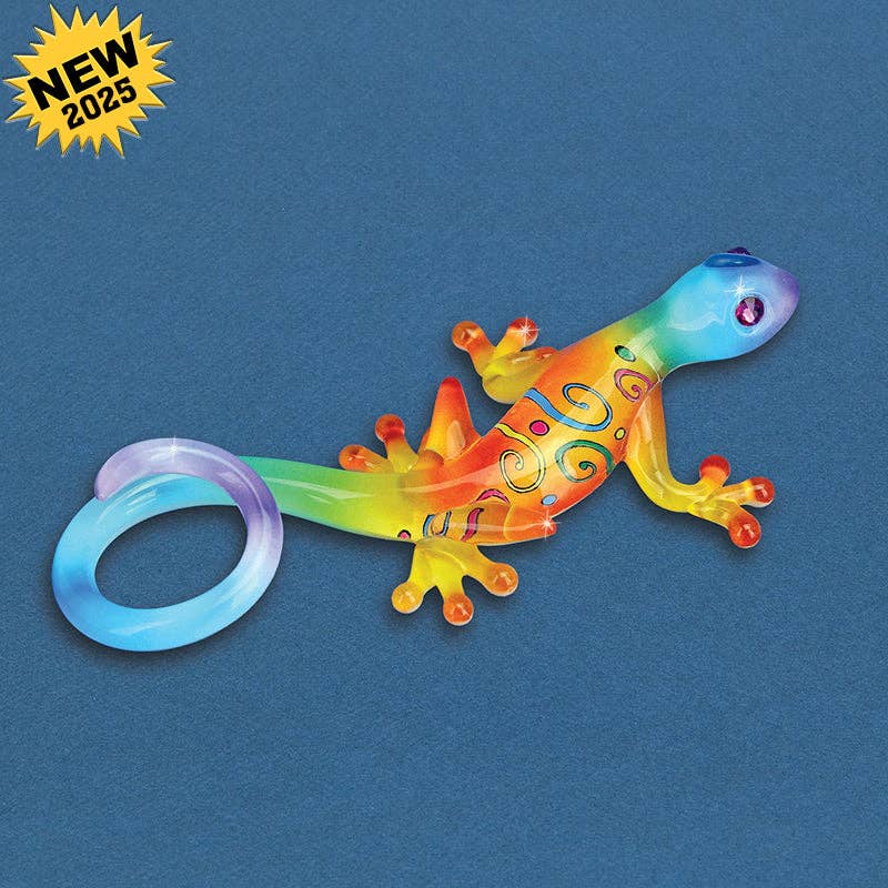 Glass Baron – wholesale Decorative figurine – S2 202-K: Gecko 'Kona'0
