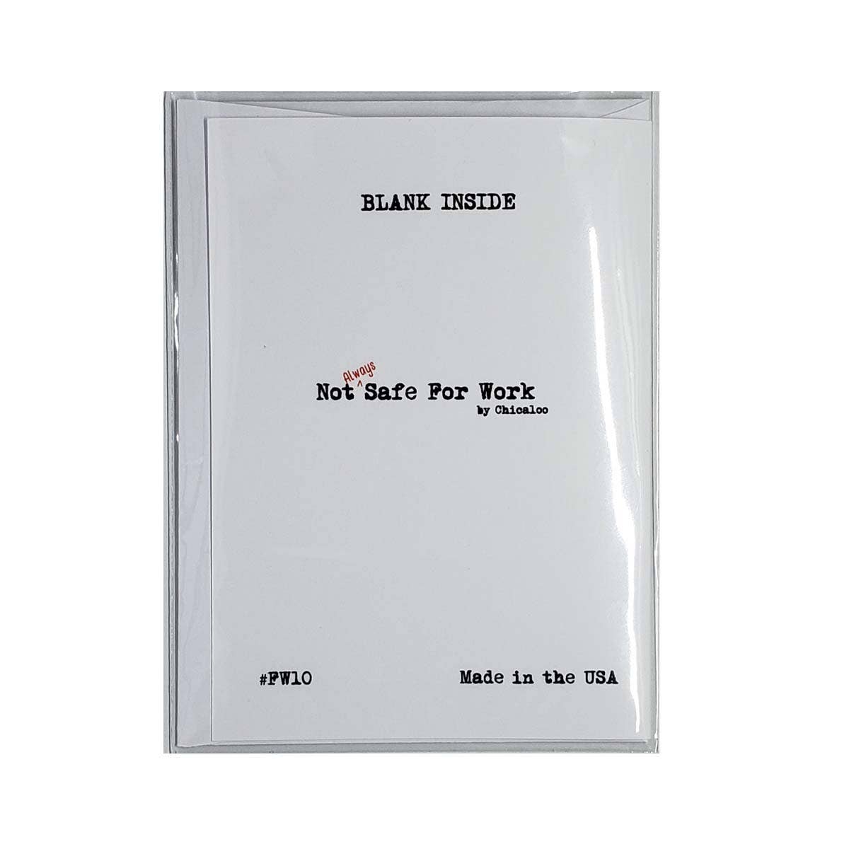 ChicalooKate - Wholesale Everyday Greeting Card - Utter Bullshit Greeting Card1